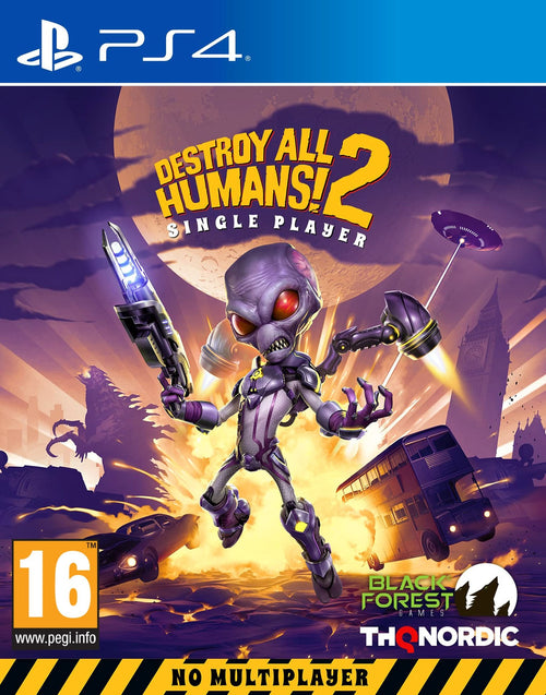 Set Destroy All Humans 2 Single Player Playstation 4 — image 1