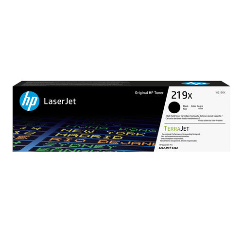 HP Genuine Toner 219X Black W2190X — image 1
