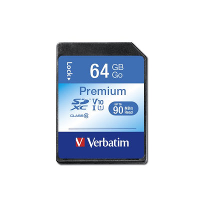 Verbatim Secure Digital 64GB Sdxc CL10 UHS-1 44024 — image 1