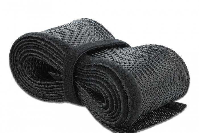 Delock Case Trenzada With Closure Velcro 2M X 19MM Black