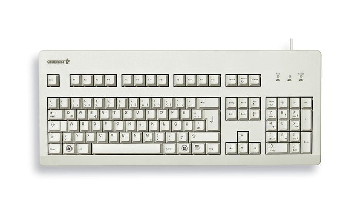 Cherry Teclado English G80-3000 USB QWERTY Reino Unido Gris
