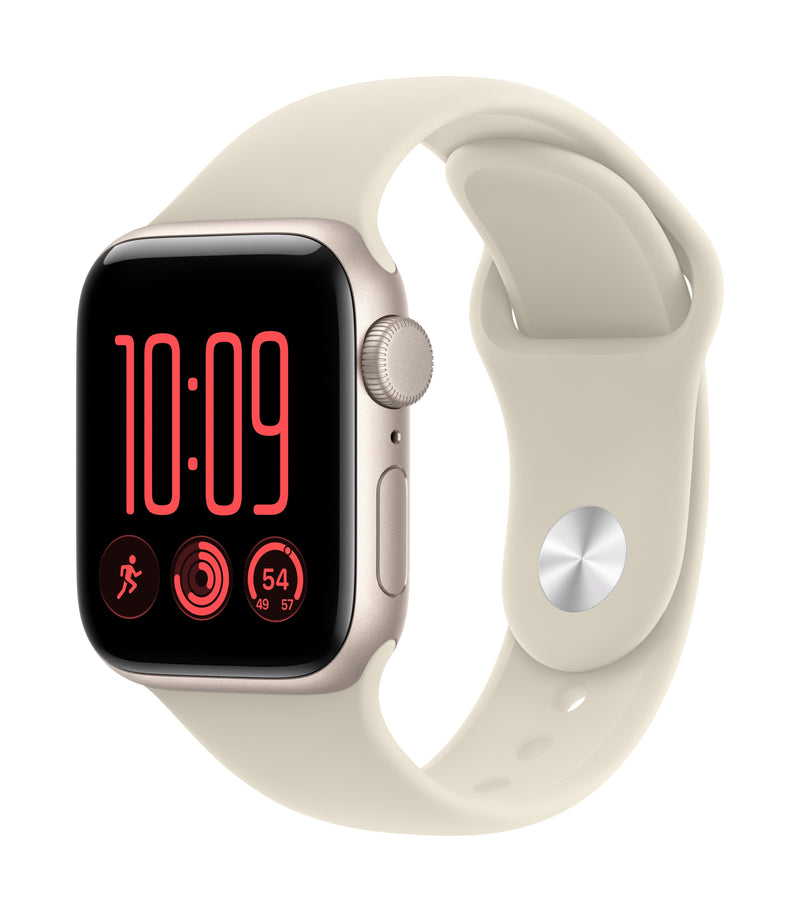 Apple Watch Se 3 GPS 40MM Starlight Aluminium Case With Sand Sport Band - M L