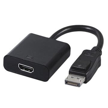 Gembird Adapter DisplayPort a HDMI M/H 0.10M Black A-DPM-HDMIF-002 — image 1