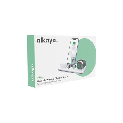 Alkaya Trifector Magsafe Wireless Estación Charging White — image 1