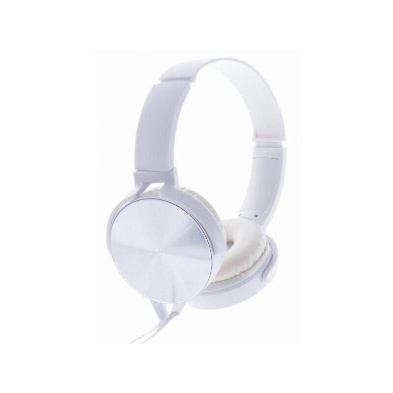 Headphones Stereo With Microphone Montana White