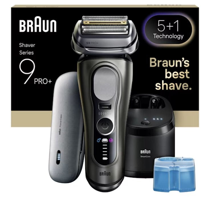 Braun Shaver 553858 / Series 9 Pro + 9675CC Grey Silver