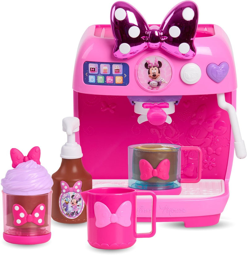 Just Play Disney Junior Minnie Mouse Rise & Shine Bowrista Set, Electrodoméstico Kids 88328