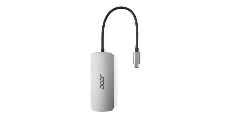 Acer Docking USB-C 7 1 1x HDMI 4K 3x USB-A 3.2 1x USB-C Pd 100W 1XSD/TF Silver