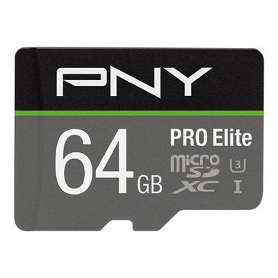 Pny Microsdxc Pro Elite Memory Flash 64GB Clase 10 Uhs-i — image 1