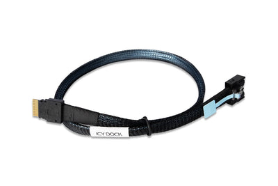 Icydock Cable Slimsas 4I To Mcio 4I Cable PCIE 4.0,0.5M — image 1