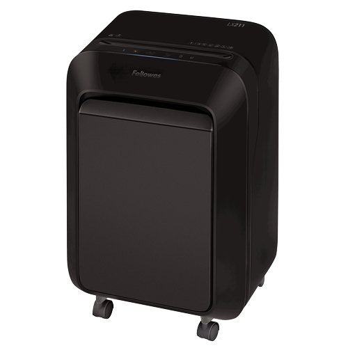 Fellowes Paper Shredder LX211 Black Microcort 2X12MM