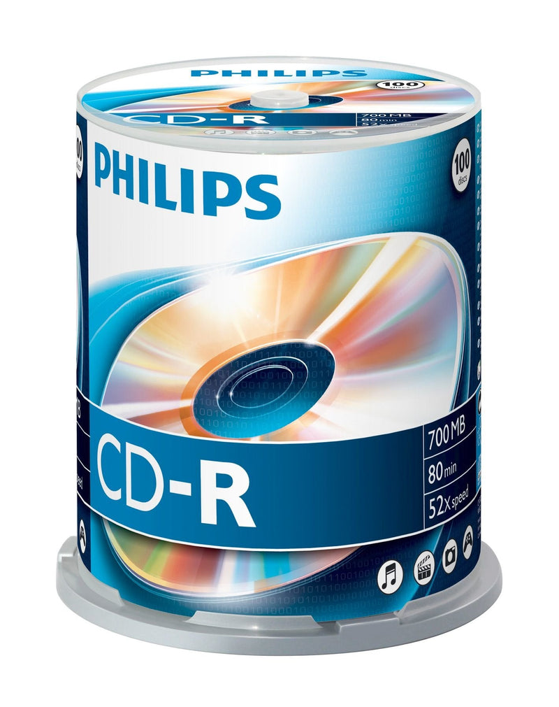Philips Cd-r 700MB 100PCS Spindel 52X