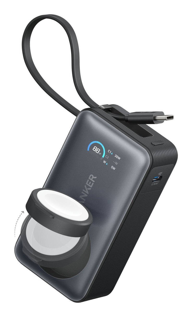 Anker Innovations Mount Maggo - Powerbank - Apple Watch - 10000MAH - 35 Watt - 2 Puntos Connection Output (usb