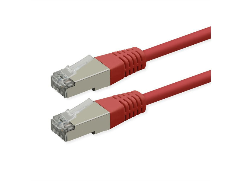 Roline Kab Network Cable CAT.6 Class And PoE S FTP Pimf Red 3M