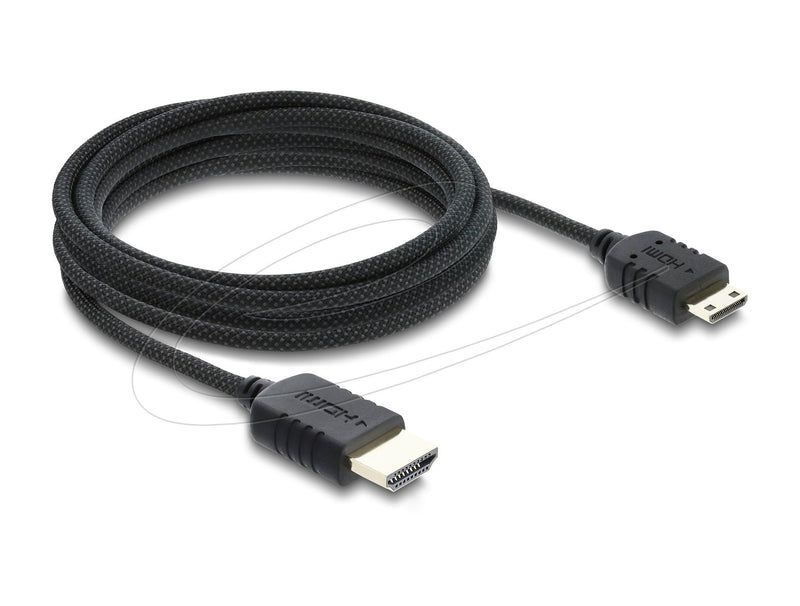 Delock Koaxiales High Speed HDMI Cable HDMI Male a Mini HDMI Male 8K 60 H