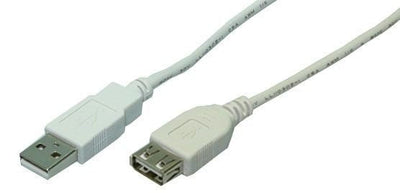 Logilink USB Cable 2.0 (alargo) M/H 1.80M CU0010 — image 1