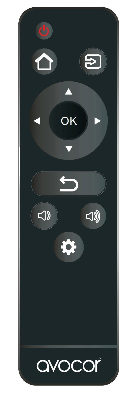 Avocor F, G & W Series Remote Control Remote Control