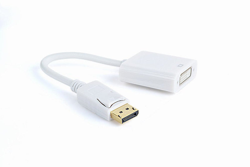 Gembird Adapter DisplayPort a DVI M/H White A-DPM-DVIF-002-W
