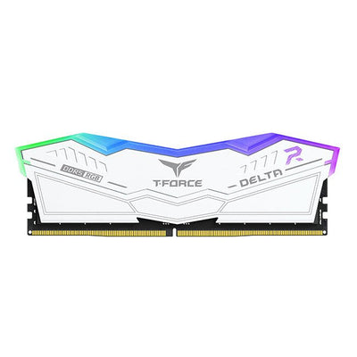 RAM Teamgroup D5 6000 32GB C38 Delta RGB White K2 2X16GB, 1.25V — image 1
