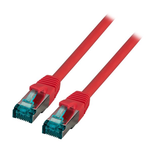 Efb RJ45 Network Cable S FTP, CAT.6A, Lszh, 20M, Red