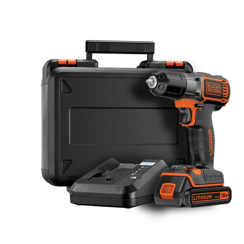 Drill Black & Decker ASD18K-QW Without Key Black Orange