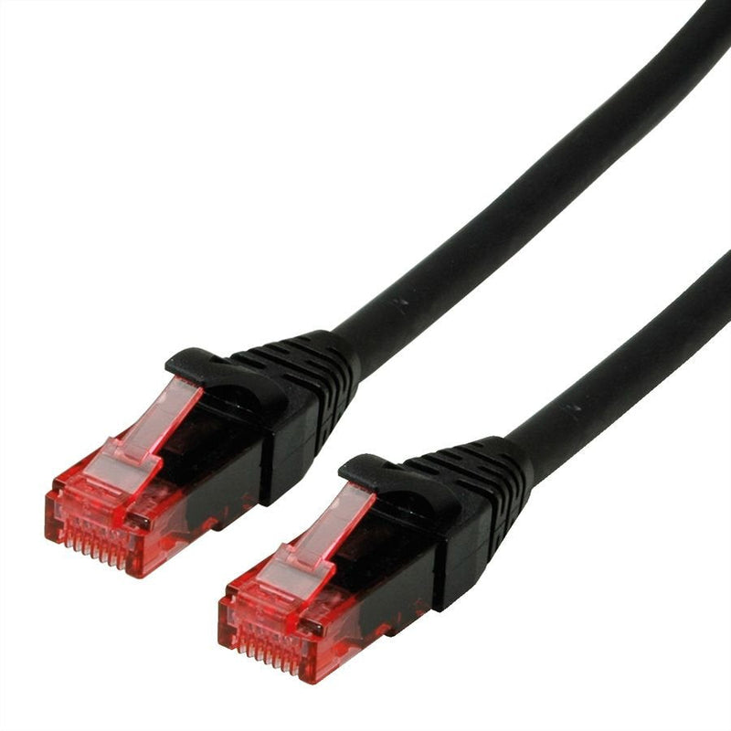 Roline Network Cable CAT.6 UTP, Component Level, Lsoh, Black 3M