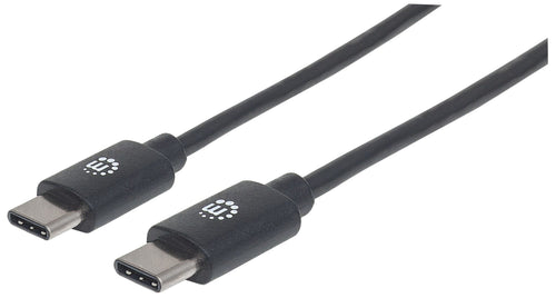 Manhattan USB Cable 2.0 C 2M Hi-speed USB 2.0 Type-c 480Mbps 2M Black — image 1