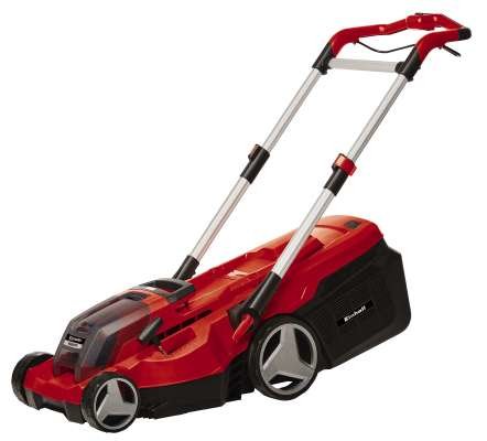 Einhell Lawnmower Wireless Professional Rasarro 36/38, 36VOLT (2X18V) Red/Black 2X Battery Iones Litio 4,0AH)