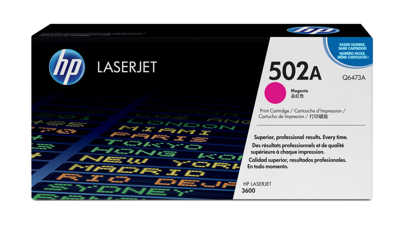 HP Toner 502A Magenta Q6473A