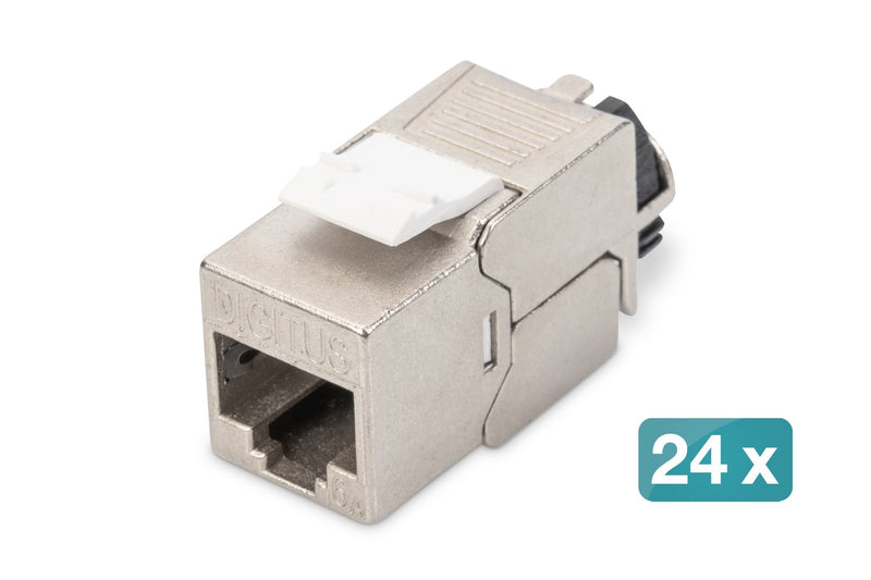 Digitus Módulo Keystone CAT.6A Apantallado Set 24 Unidades
