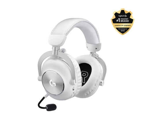 Logitech Headphones Wireless Gaming Pro X 2 Lightspeed White 981-001269 — image 1