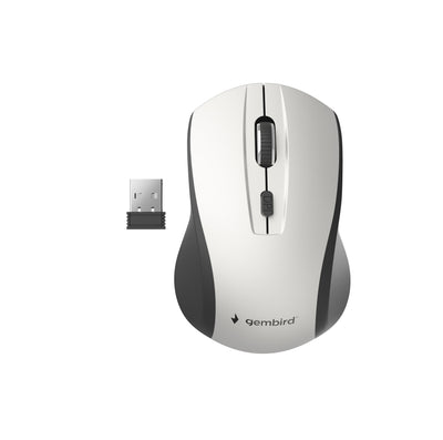 Gembird Mouse Optico Wireless Grey / Black MUSW-4B-02-BS — image 1