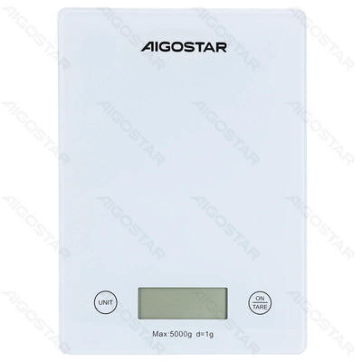 Aigostar Scale Kitchen 5KG White — image 1