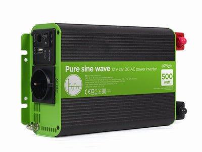 Gembird Inversor Power Dc-ac Car Onda Sinusoidal Pura 12V 500W — image 1