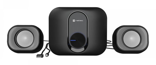 Natec Speakers 2.1 Pug 11W Rms Black — image 1