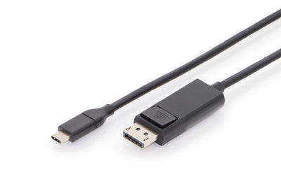 Digitus USB Cable -c a DisplayPort Male/Male 2M Black — image 1