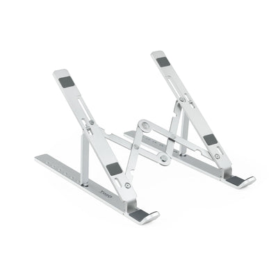 TooQ Stand Laptop Up To 15 - 7 Niveles Height - Foldable - Base Non-slip - Weight Max. 5KG - Silver — image 1