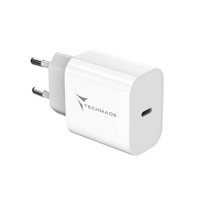 Techmade TM-381B Charger Dispositivo Mobile Phone Universal White Power Alterna Charging Fast Indoor — image 1