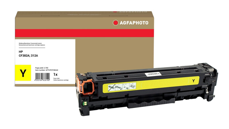 Agfaphoto APTHPCF382AE Cartridge Toner 1 Pieces Yellow