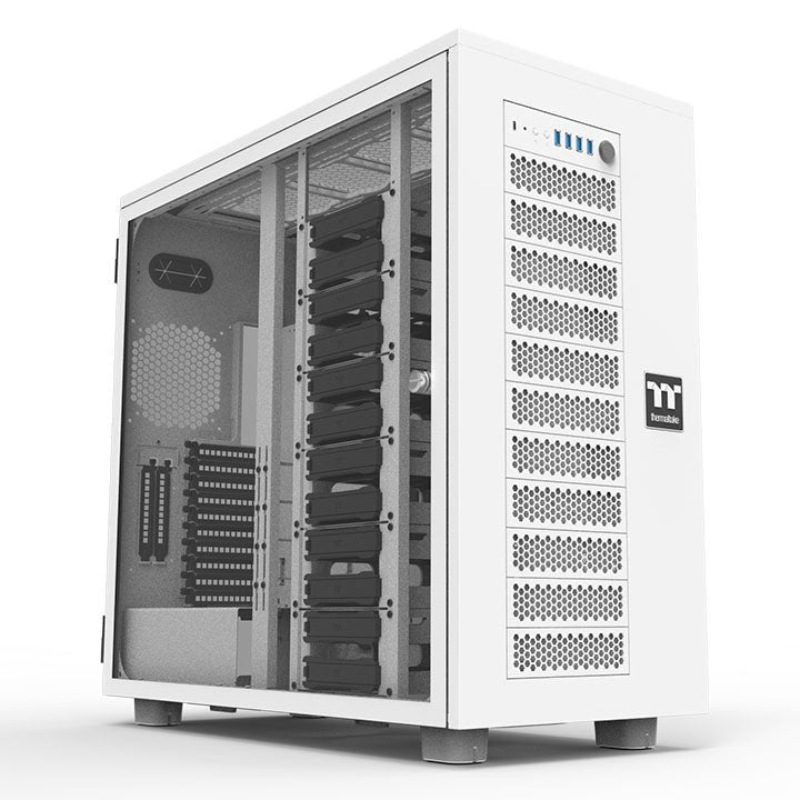 Thermaltake PC Case AX700 Tg Tower White