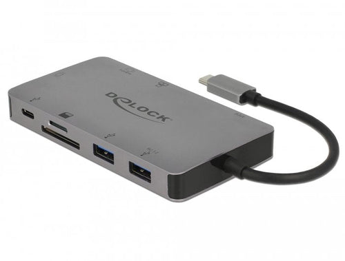 Delock Dockingsstation USB Type-c™ 4K - HDMI / VGA / USB 3.1 / SD / LAN / PD 3.0 — image 1