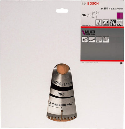 Bosch Hoja Saw Circular, Multimaterial, 254MM 2608640451 — image 1