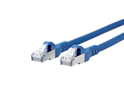 Metz Connect Network Cable S FTP CAT.6A Blue 5,0M — image 1