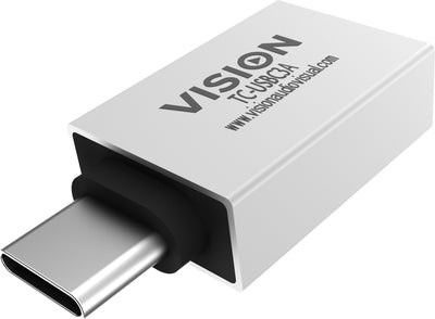 Adapter USB C a USB a: Se Conecta a USB C And Tiene Connector USB a 3.0 Size Complete USB C (m) a USB Type a ( — image 1