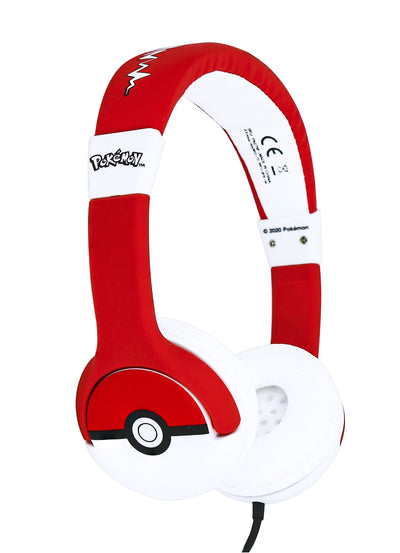 Otl Headphones Infantiles Pokemon Pokeball/ Jack 3.5/ Red White — image 1