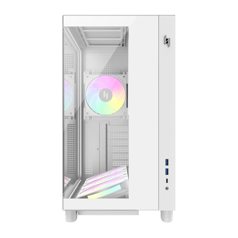 Gamemax PC Case Case Nex C53 Wh ATX Btf