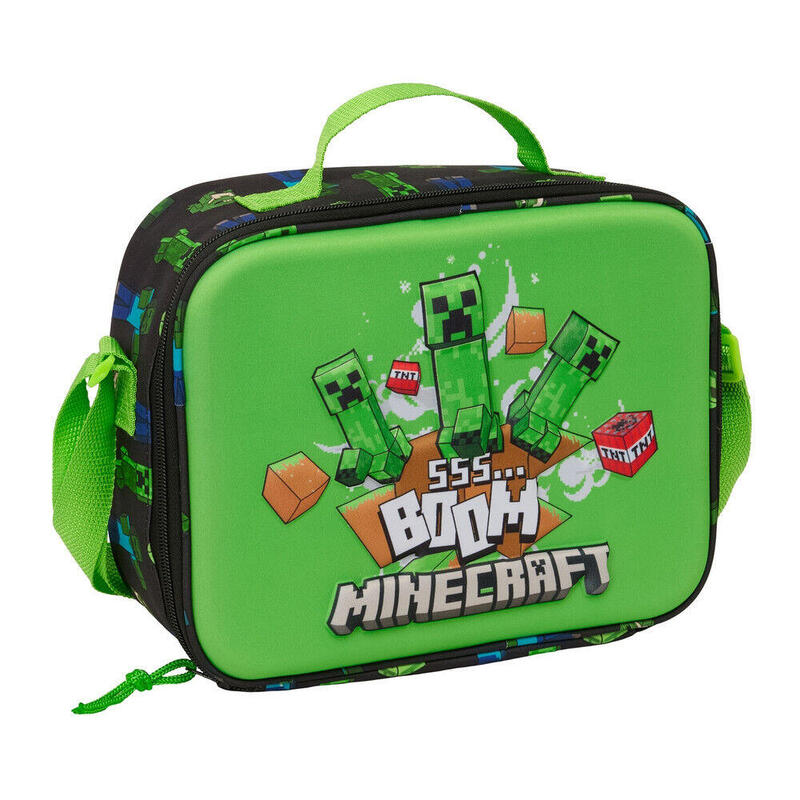 Bag Portameriendas 3D Minecraft Thermal