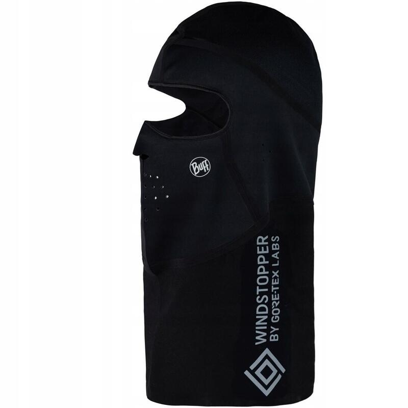Buff Braga Windproof Balaclava Solid, Black