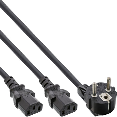 Inline Cable And Power Ca Type F Black 5M — image 1