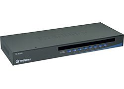 Trendnet Conmutador KVM TK-803R 8PC With 1 Body Only Keyboard And Mouse